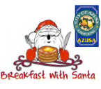 Azusa Breakfast with Santa