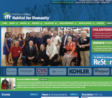 Pomona Valley Habitat for Humanity Website Screenshot